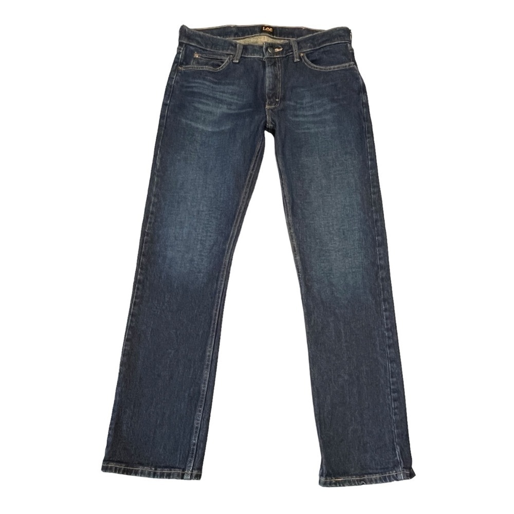 Lee Men’s Slim Fit Dark Denim Jeans Denim Pants. 33 x 30 #1034 - Picture 2 of 7